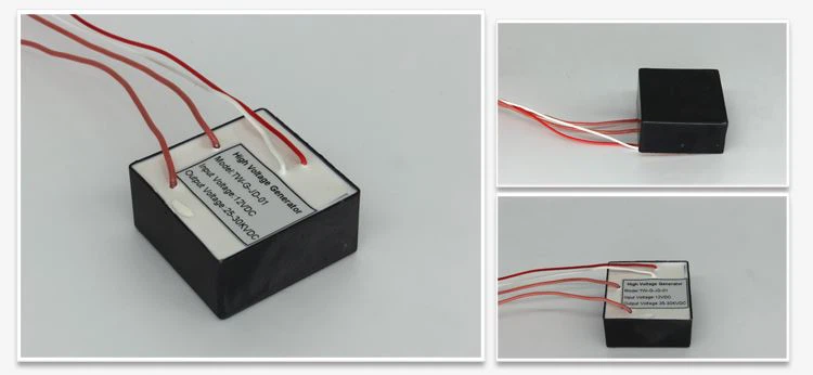 details of small high voltage electrostatic generator