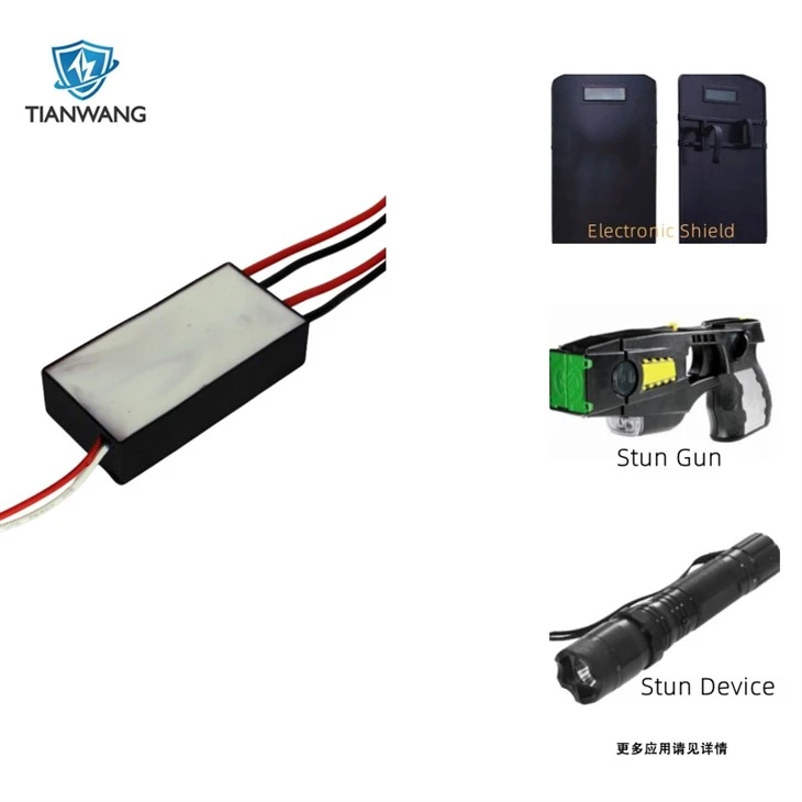 Generador de alto voltaje para descarga eléctrica Taser