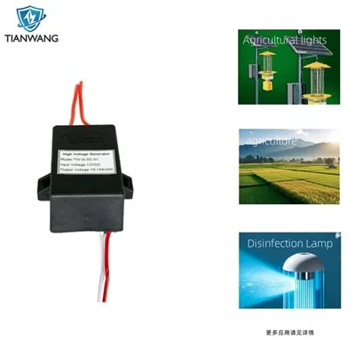 Generador de alto voltaje de la lámpara insecticida solar