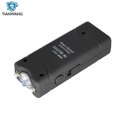 Mini pistola paralizante recargable con luz LED