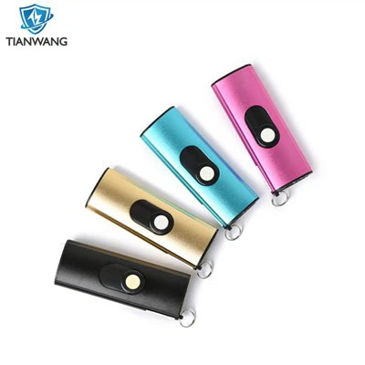 Pistola paralizante de llavero USB con linterna LED